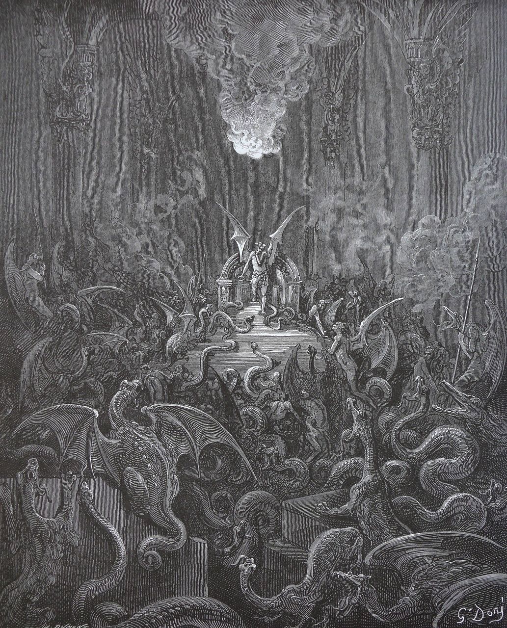 Hell in Paradise Lost by John Milton
